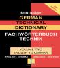 German Technical Dictionary (Volume 2) - Preview