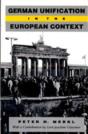 German Unification In The European Context - Preview