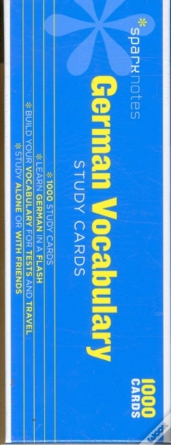 Capa do artigo German Vocabulary Sparknotes Study Cards