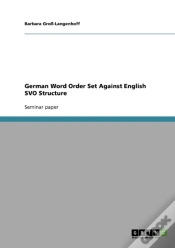 Capa do artigo German Word Order Set Against English Svo Structure