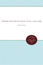 German Writers In Soviet Exile, 1933-1945 - Preview