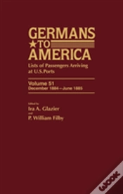 Capa do artigo Germans To America, Dec. 1884-June 1885