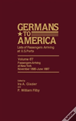 Capa do artigo Germans To America, Jan. 2, 1850-May 24, 1851
