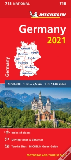 Capa do artigo Germany 2021 - Michelin National Map 718