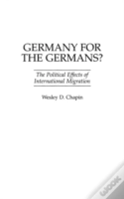 Capa do artigo Germany For The Germans?