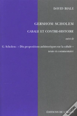 Capa do artigo Gershom Scholem - Cabale Et Contre-Histoire
