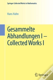Capa do artigo Gesammelte Abhandlungen I - Collected Works I