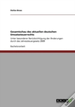Capa do artigo Gesamtschau Des Aktuellen Deutschen Umsatzsteuerrechts