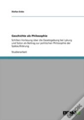 Geschichte Als Philosophie