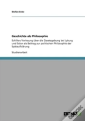 Capa do artigo Geschichte Als Philosophie