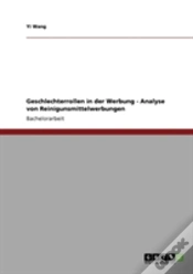 Capa do artigo Geschlechterrollen In Der Werbung - Analyse Von Reinigunsmittelwerbungen