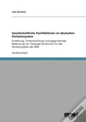 Gesellschaftliche Konfliktlinien Im Deutschen Parteiensystem