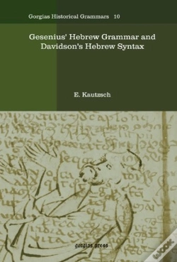 Capa do artigo Gesenius' Hebrew Grammar And Davidson'S Hebrew Syntax