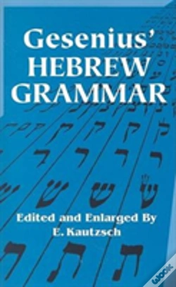 Capa do artigo Gesenius' Hebrew Grammar