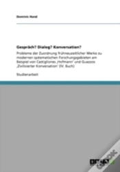 Capa do artigo Gesprach? Dialog? Konversation?