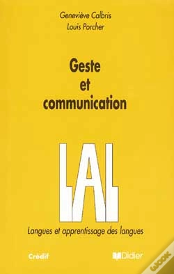 Capa do artigo Geste Et Communication ; Analyse Semiotique Et Perspectives Didactiques