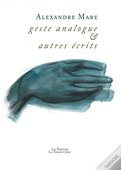Capa do artigo Gestes Analogues Et Autres Écrits