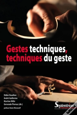 Capa do artigo Gestes Techniques, Techniques Du Geste
