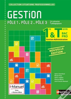 Capa do artigo Gestion 1e/Term Bac Pro G-A Poles 1/2/3 (Situations Professionnelles) Livre + Licence Eleve 2015