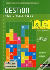 Capa do artigo Gestion 1e/Term Bpro Gestion-Administration Poles 1/2/3 Lic Numerique Eleve I-Manuel + Ouv Papier