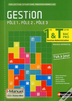 Capa do artigo Gestion 1e/Term Bpro Gestion-Administration Poles 1/2/3 Lic Numerique Eleve I-Manuel + Ouv Papier