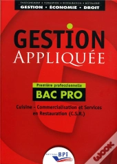 Gestion Appliquée ; Bac Pro ; 1ère Professionnelle