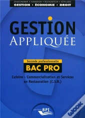 Gestion Appliquée ; Bac Pro ; 2nd Professionnelle