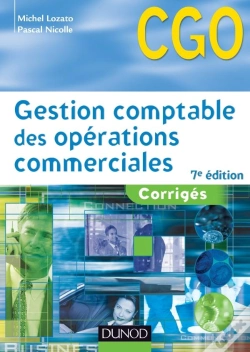 Capa do artigo Gestion Comptable Des Operations Commerciales - 7e Edition - Corriges