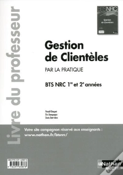 Capa do artigo Gestion De Clienteles Bts Nrc (Par La Pratique)  Professeur 2014