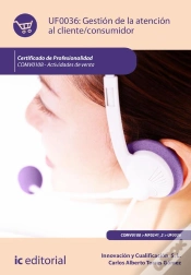 Capa do artigo Gestión De La Atención Al Cliente/Consumidor. Comv0108