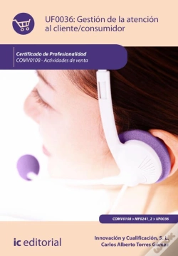 Capa do artigo Gestión De La Atención Al Cliente/Consumidor. Comv0108