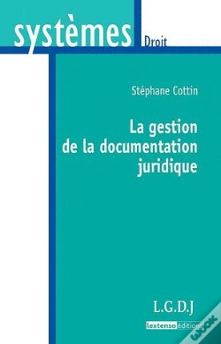 Capa do artigo Gestion De La Documentation Juridique (L