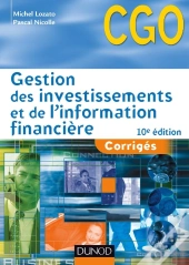 Gestion Des Investissements Et De L'Information Financière ; Corrigés (10e Édition)