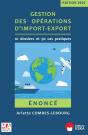 Gestion Des Opérations D'Import-Export ; Énoncé (Édition 2020) - Preview