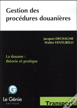 Capa do artigo Gestion Des Procédures Douanières