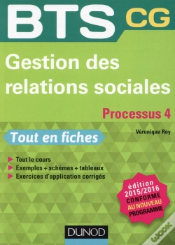 Capa do artigo Gestion Des Relations Sociales 2015 Processus 4 ; Bts Cg