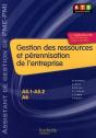 Gestion Des Ressources Et Pérennisation De L'Entreprise ; Bts Pme/Pmi - Preview