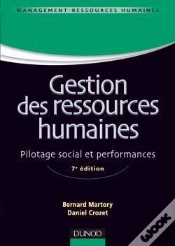 Capa do artigo Gestion Des Ressources Humaines ; Pilotage Social Et Performances (7e Édition)