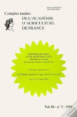 Capa do artigo Gestion Des Sols Et Qualite Des Eaux Situation