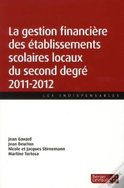 Capa do artigo Gestion Financiere Des Etablis Scol Locaux Du Second Degre