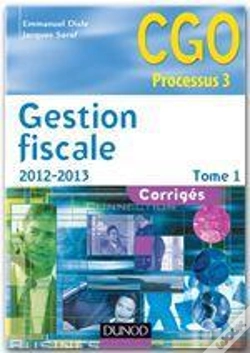 Capa do artigo Gestion Fiscale T.1 ; Corrigés (Édition 2012/2013)