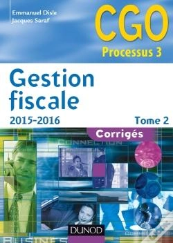 Capa do artigo Gestion Fiscale T.2 ; Corrigés (14e Édition)