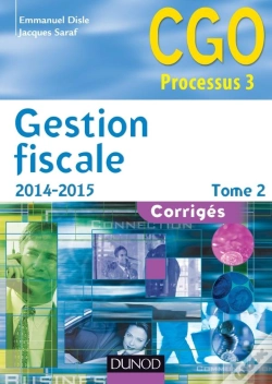 Capa do artigo Gestion Fiscale T.2 ; Corrigés (Édition 2014/2015)