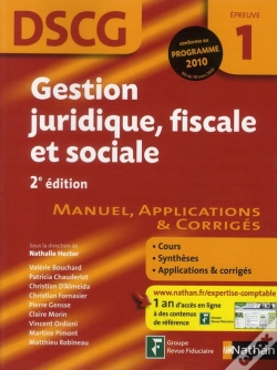 Capa do artigo Gestion Juridique Fiscale Et Sociale - Epreuve 1 Dscg 2010