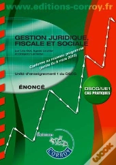 Gestion Juridique, Fiscale, Sociale - Enonce - Ue 1 Du Dscg