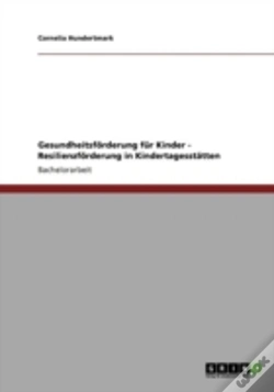 Capa do artigo Gesundheitsfaã‚Â¶Rderung Far Kinder - Resilienzfaã‚Â¶Rderung In Kindertagesstaã‚Â¤Tten