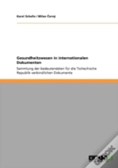 Gesundheitswesen In Internationalen Dokumenten