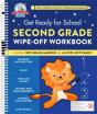 Get Ready For School: Second Grade Wipe-Off Workbook - Preview