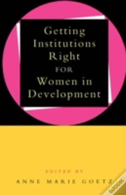 Capa do artigo Getting Institutions Right For Women In Development
