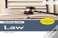 Getting Into Law